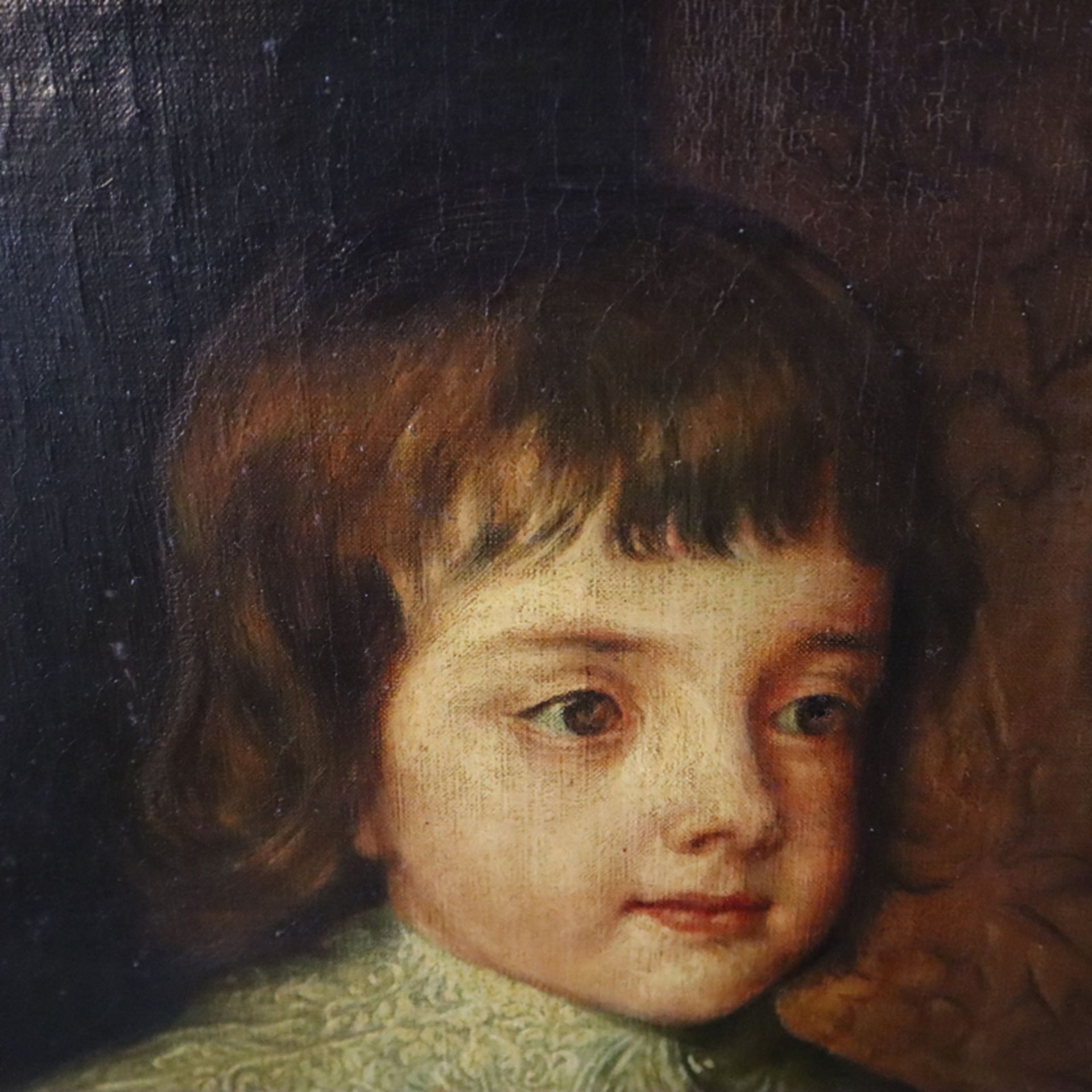 Arnold-Jacubzig, E. (um 1900) - Bildnis der drei ältesten Kinder Charles I. von England, Kopie - Bild 6 aus 21