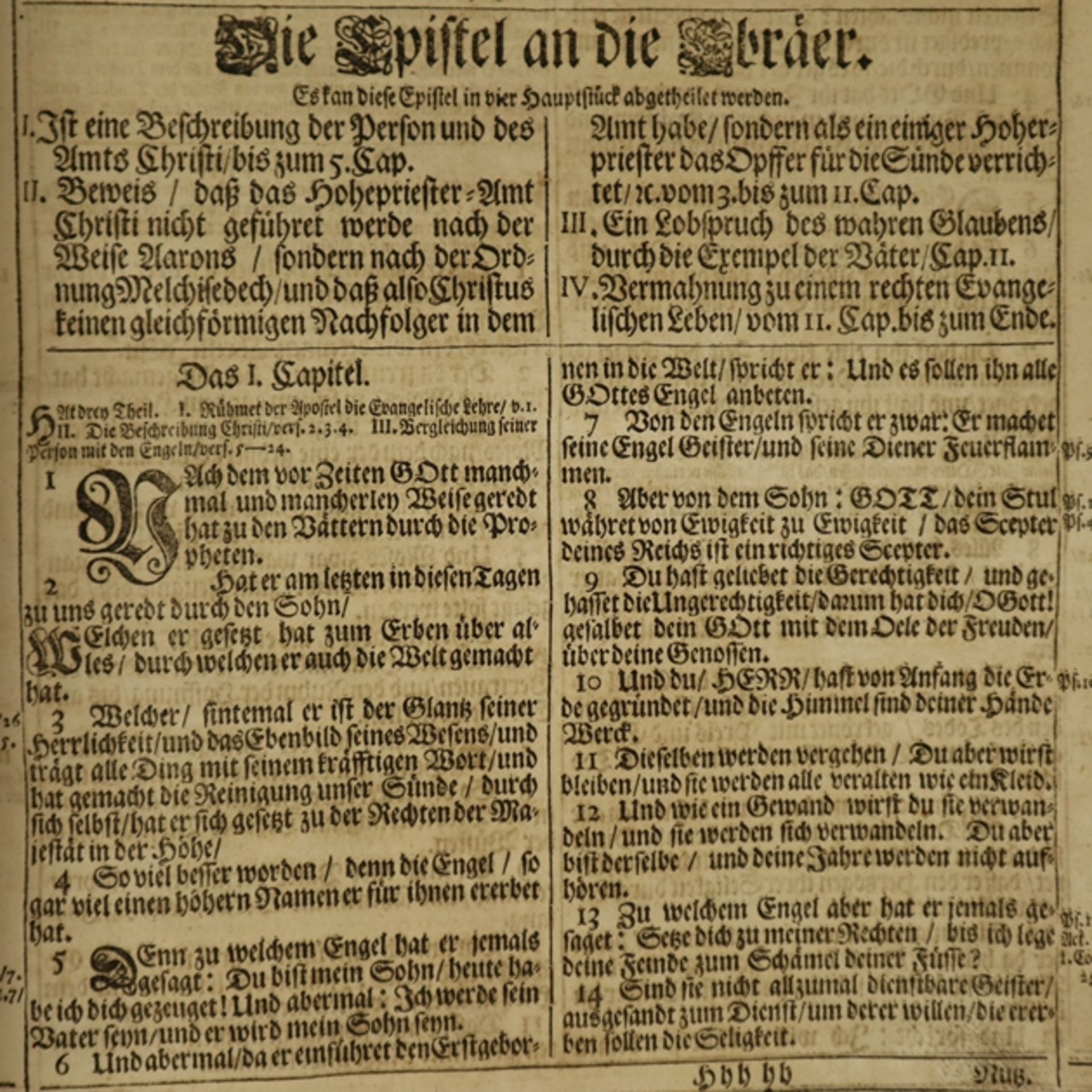 Endters Kurfürstenbibel (Biblia, das ist die gantze Heilige Schrifft deß Alten und Neuen - Bild 15 aus 18