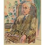 Dufy, Raoul (1877 Le Havre - Forcalquier 1953) - Portrait de l'artiste, Farblithographie aus der