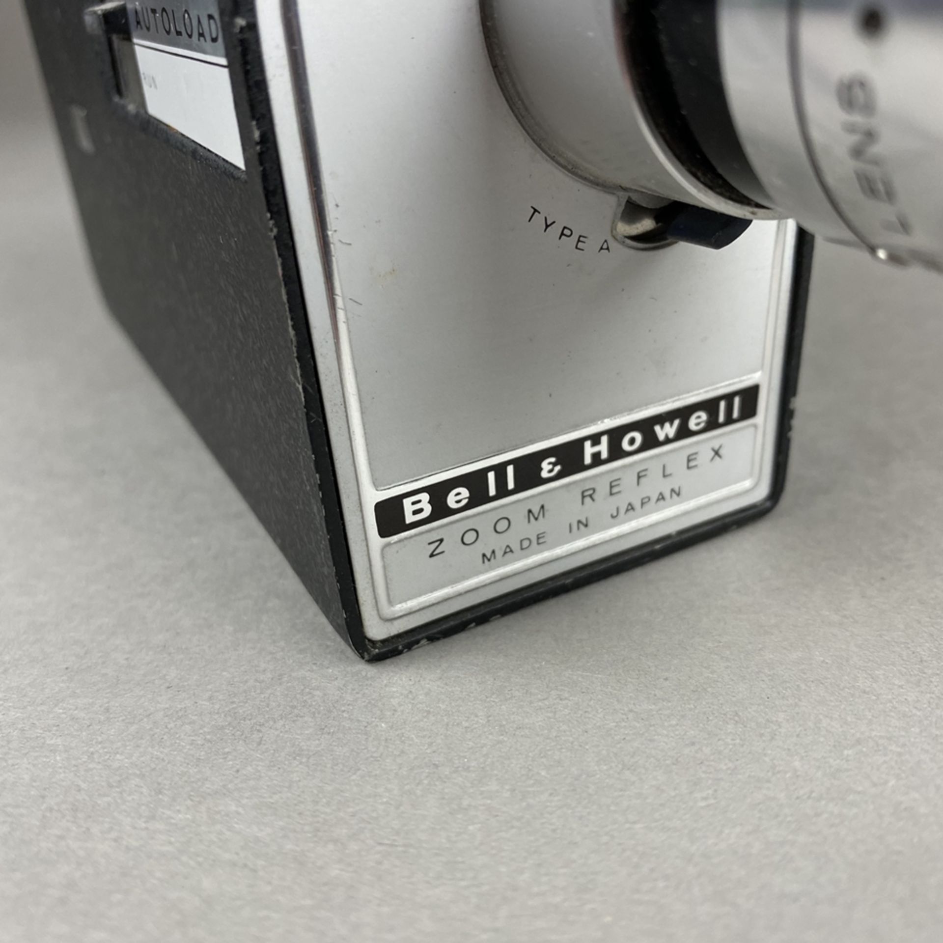 Vintage Filmkamera Bell&Howell - Japan, Zoom Reflex, Autoload, Bell & Howell 9-29mm Zoom-Objektiv, - Bild 3 aus 9