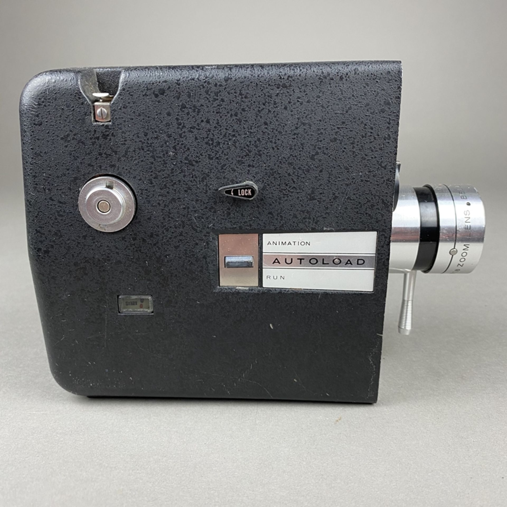 Vintage Filmkamera Bell&Howell - Japan, Zoom Reflex, Autoload, Bell & Howell 9-29mm Zoom-Objektiv, - Bild 2 aus 9