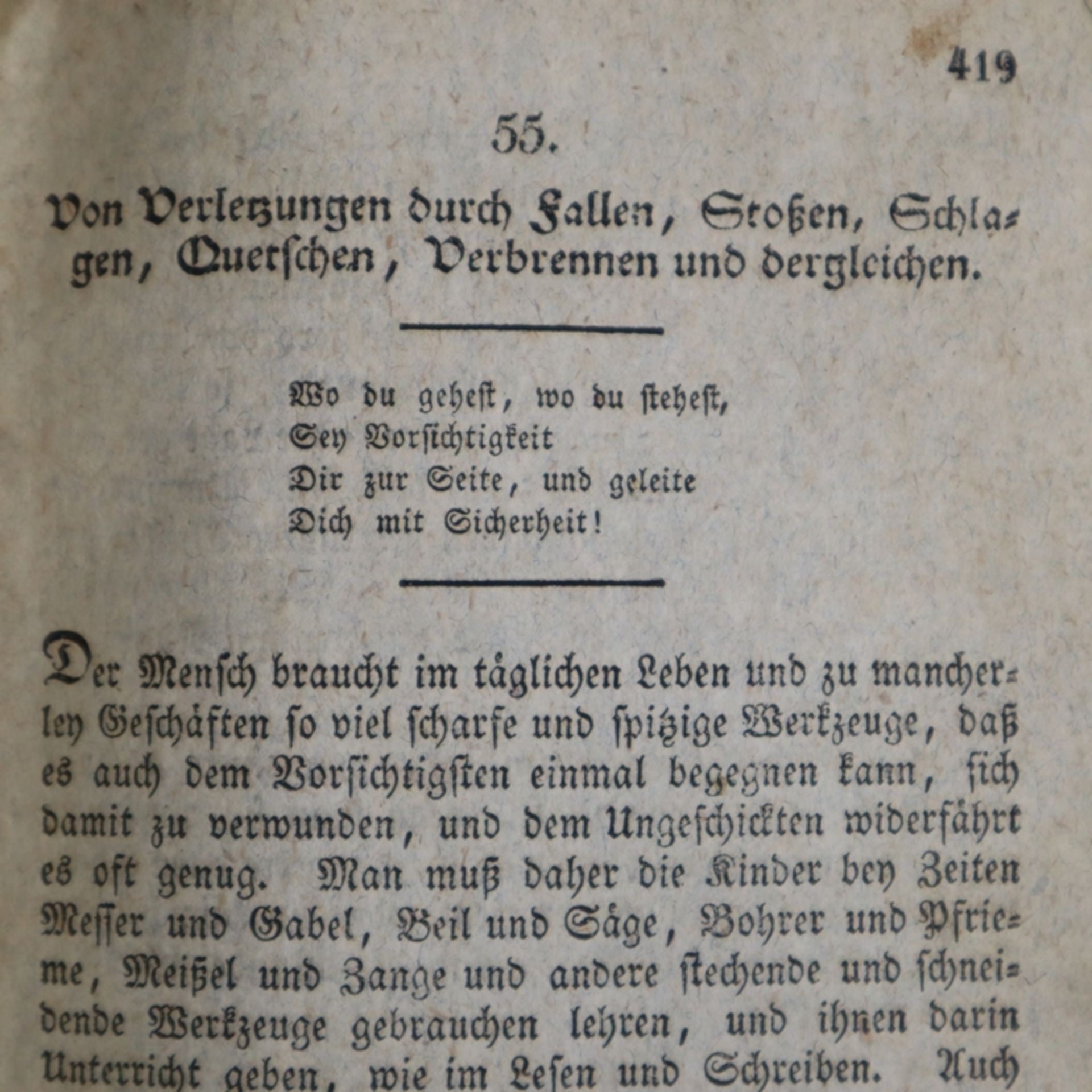 Becker, Rudolph Zacharias - Das Noth- und Hülfs-Büchlein oder lehrreiche Freuden- und Trauer- - Bild 6 aus 9
