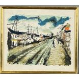 Vlaminck, Maurice de (1876 - 1958) - Paysage, Farblithografie, Auflage 100 Ex., Blattmaße ca. 28,