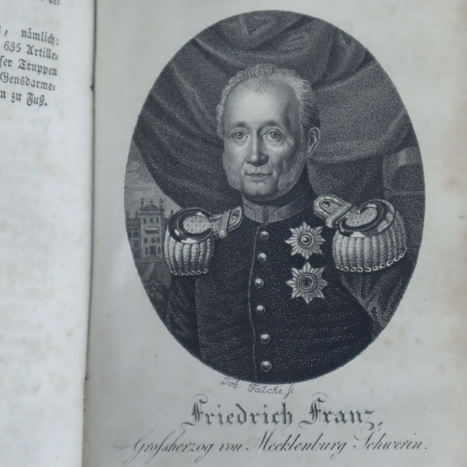 Voigt, Bernhard Friedrich- "Deutscher Regenten-Almanach auf das Jahr 1827. Historisch- biographische - Bild 6 aus 8