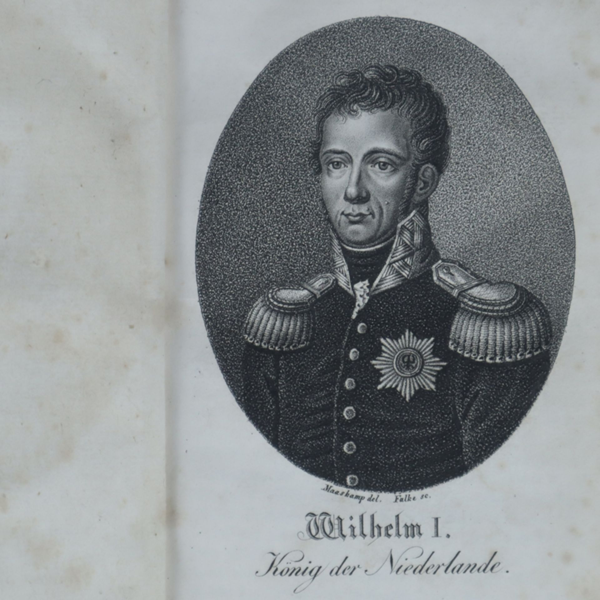 Voigt, Bernhard Friedrich- "Deutscher Regenten-Almanach auf das Jahr 1827. Historisch- biographische - Bild 5 aus 8