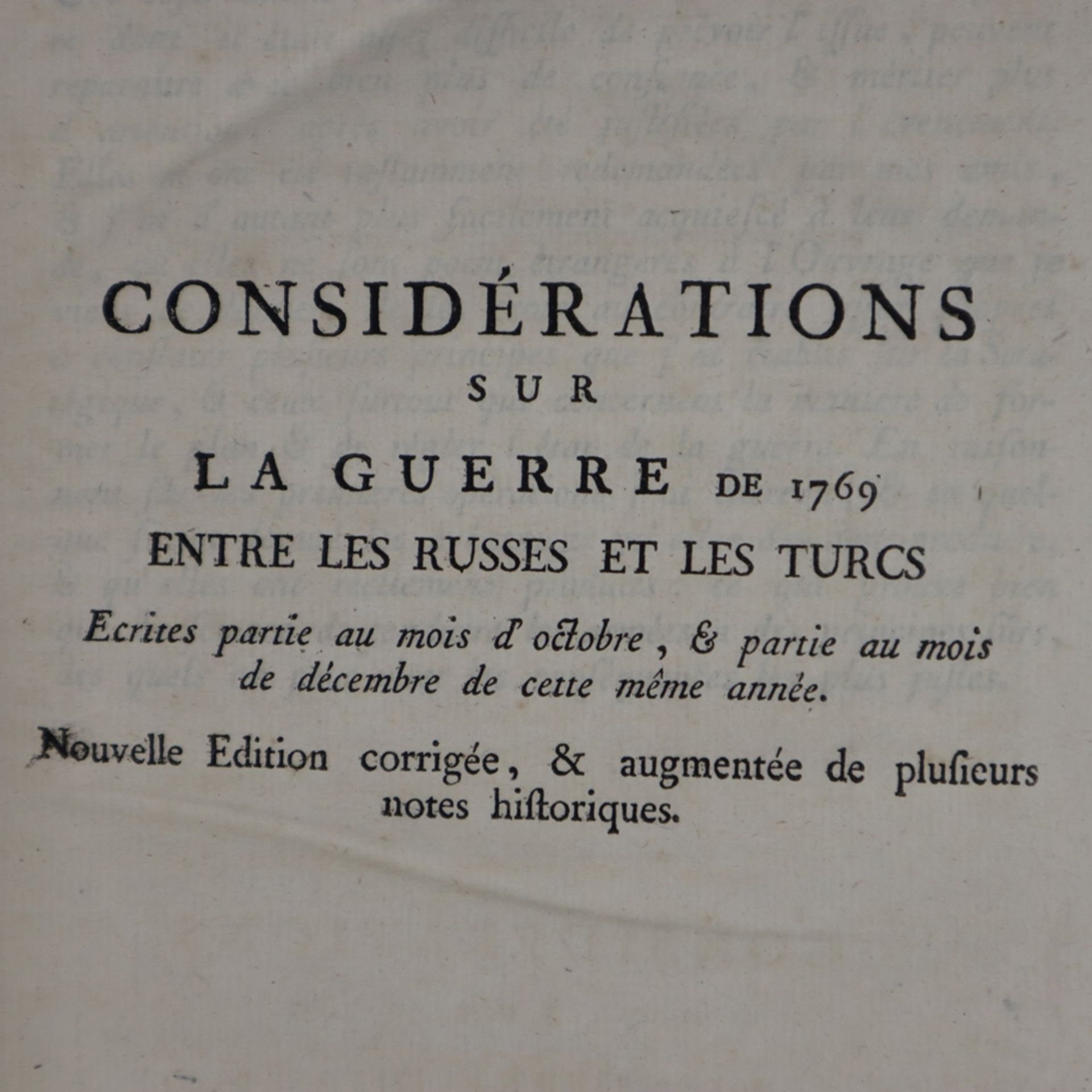 Silva, le Marquis de - Pensées sur la Tactique, et la Stratégique, Ou vrais principes de la - Bild 3 aus 20