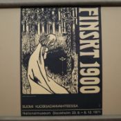 Gallen-Kallela, Akseli (1865 - 1931, nach) - Ausstellungsplakat "Finskt 1900 - Suomi