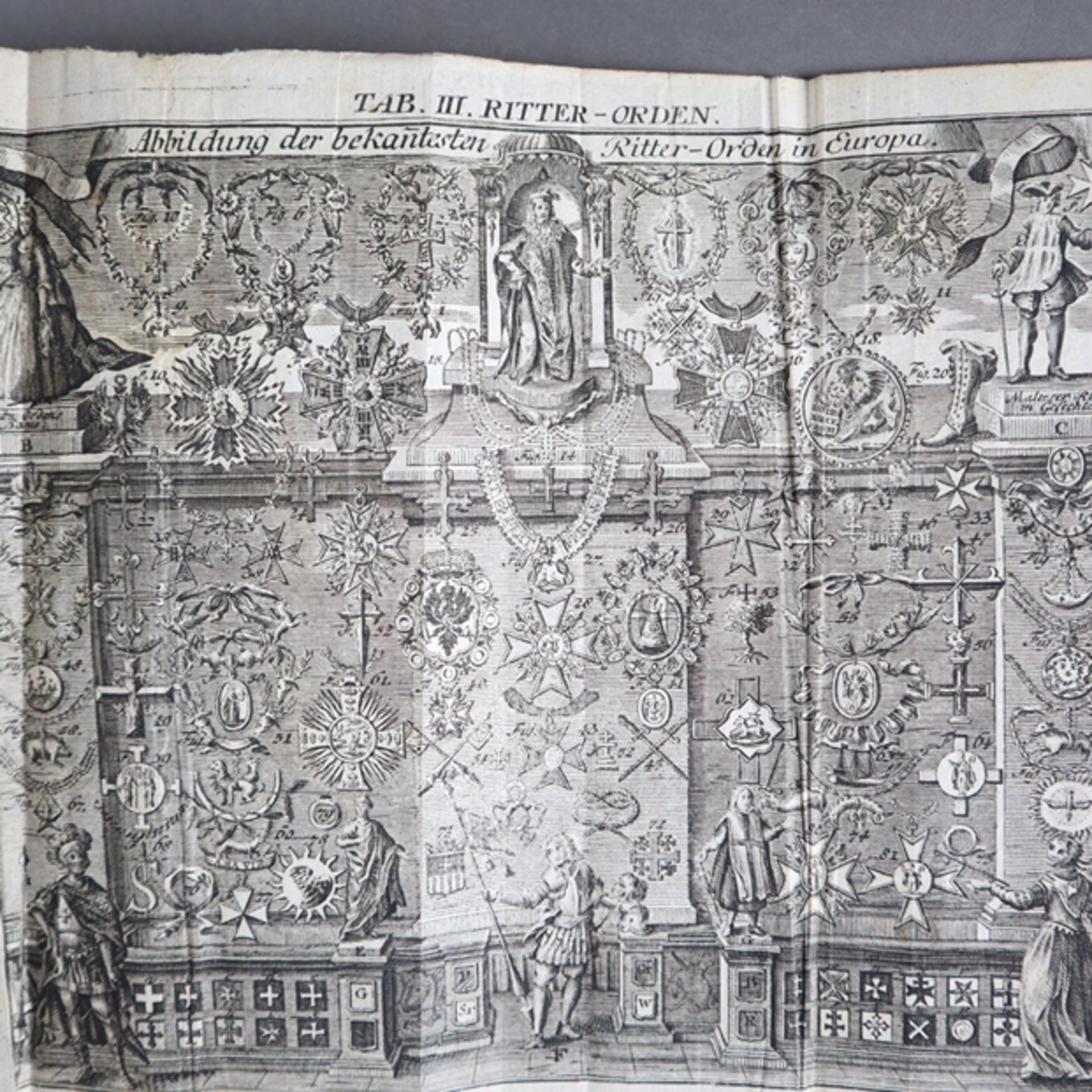 Hübner, Johann - Johann Hübners Reales Staats-Zeitungs-und Conversations-Lexicon, Gleditsch, - Bild 9 aus 12