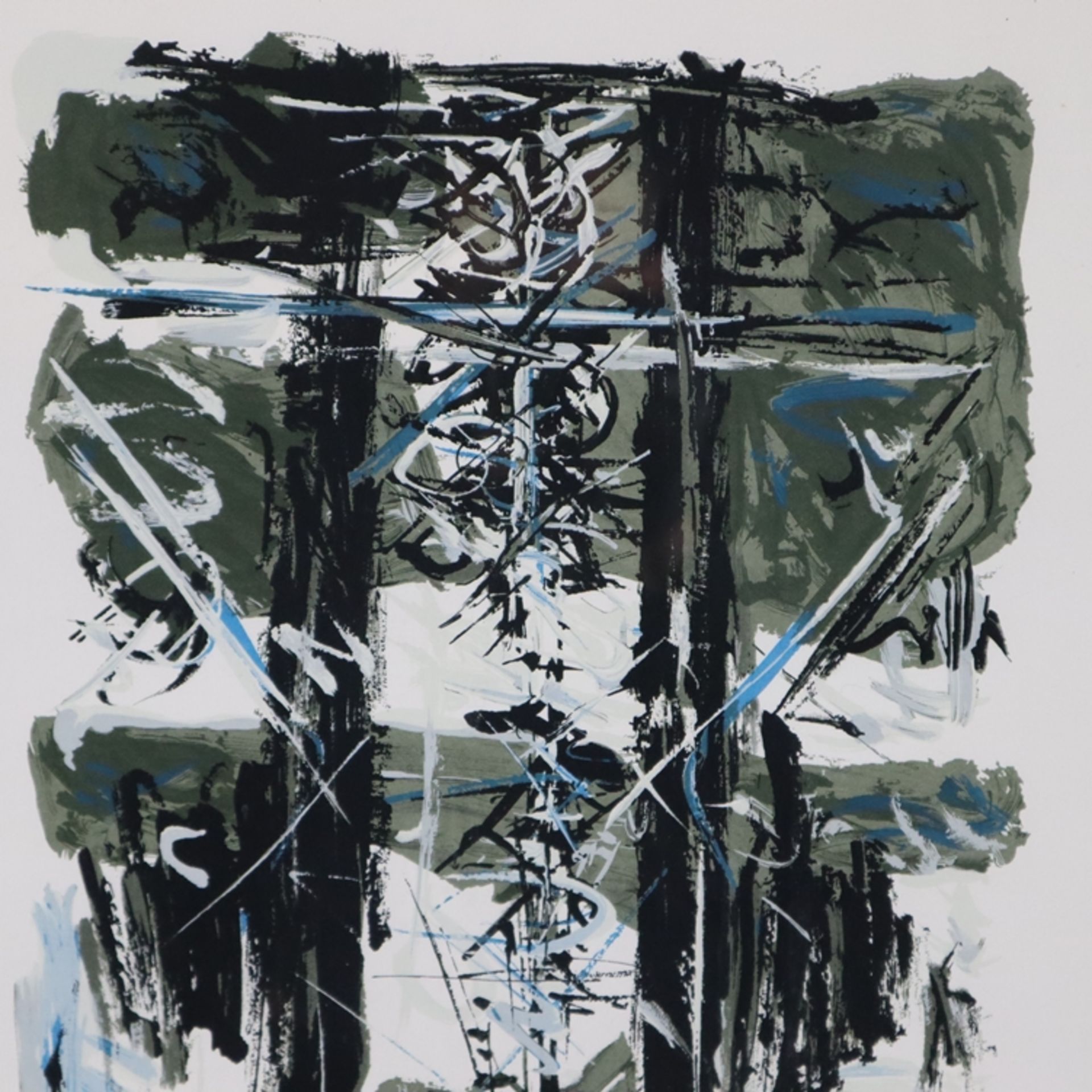 Serpan, Jaroslav (eigentlich Jaroslav Sossountzov) (1922 Prag-1976 Paris) - Abstrakte Komposition, - Bild 2 aus 4