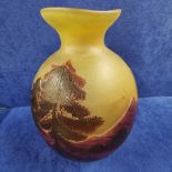 ORIGINAL MUNZA ART STUDIO GLASS VASE