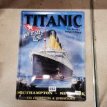 TITANIC TIN SIGN