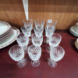 QUANTITY OF GLASSWARE