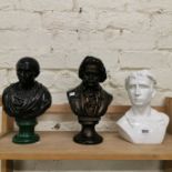 3 BUST FIGURES