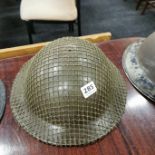 1939 BRODIE HELMET WITH NET MESH