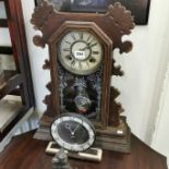 2 VINTAGE CLOCKS