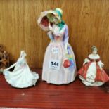 3 ROYAL DOULTON FIGURES