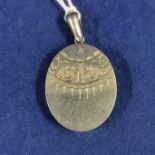 VICTORIAN SILVER LOCKET