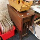 EDWARDIAN INLAID SUTHERLAND TABLE