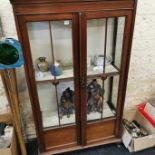 GLASS FRONTED DISPLAY UNIT