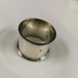 SILVER NAPKIN RING