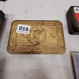 WW1 XMAS TIN WITH MEDAL, DOGTAGS & RESEARCH