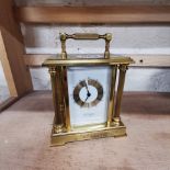 BRASS CARRIAGE CLOCK