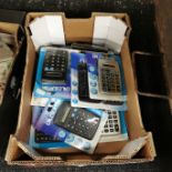 BOX LOT OF CALCULATORS