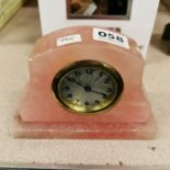 SMALL MARBLE DECO CLOCK