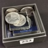 SMALL BOX OF COINS