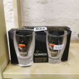 4 GUINNESS SHOT GLASSES