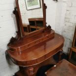 VICTORIAN MAHOGANY DUCHESS DRESSING TABLE