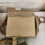 WW2 GASMASK IN BOX & BAG (1939)