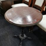 VICTORIAN CAST IRON BASE TABLE