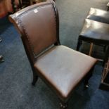 VICTORIAN SIDE/LIBRARY CHAIR