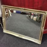 LARGE GOLD GILDED MIRROR