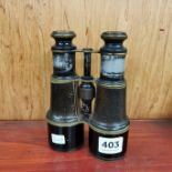 PAIR OF BINOCULARS - ROSS LONDON 1905 WAR DEPT