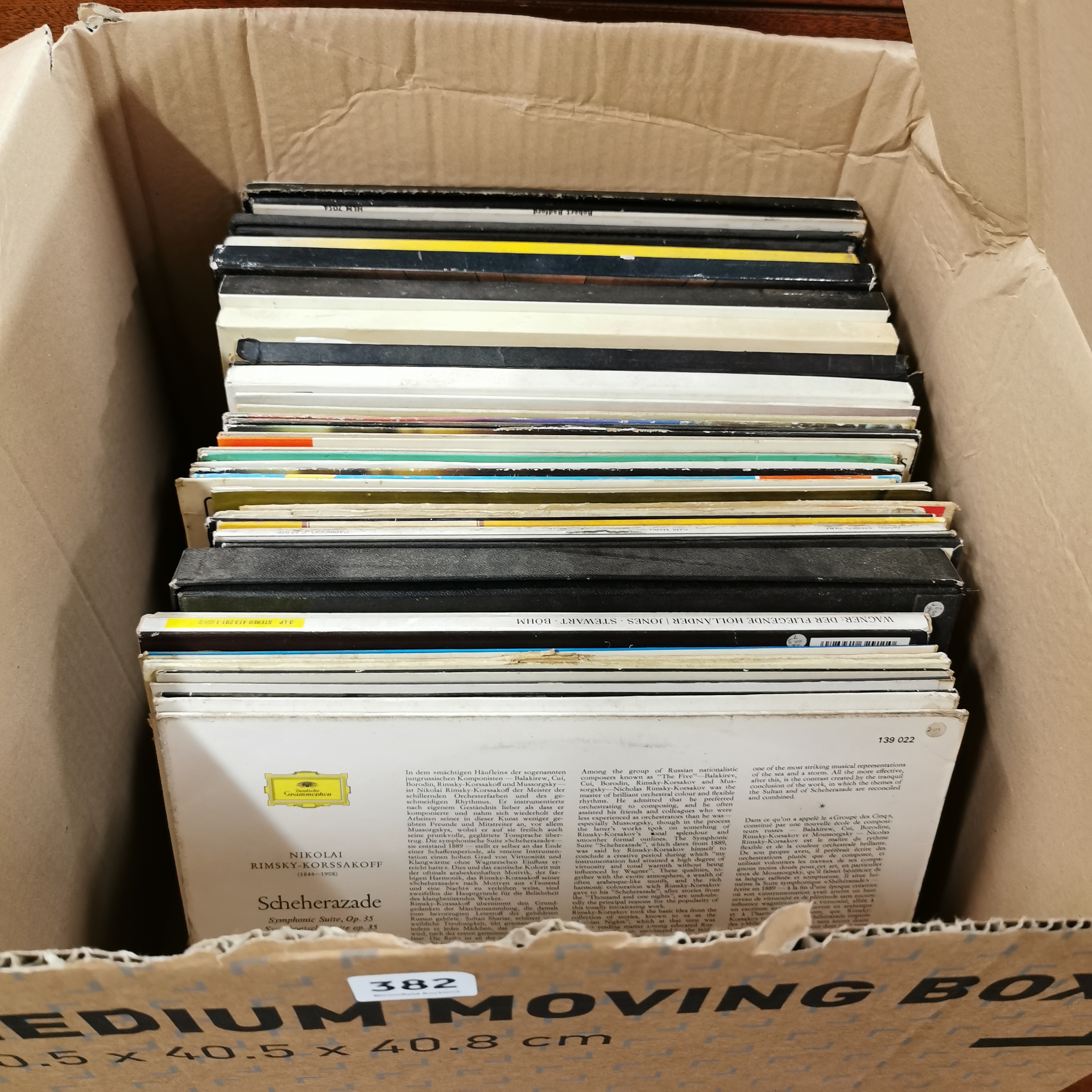 BOX LOT OF LP'S