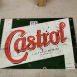 CASTROL ENAMEL SIGN