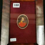 FRAMED MINIATURE CAPT.EDWARD FLEMING 1812