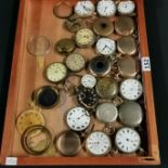 COLLECTION OF OLD POCKET WATCHES