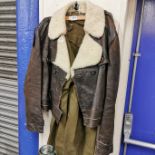 LEATHER PILOTS JACKET & TROUSERS