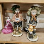 5 VARIOUS FIGURES INCLUDING COALPORT AND DOULTON