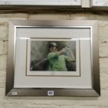 SIGNED LTD EDITION RORY MCILROY PRINT