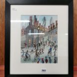 JOHN ORMSBY FRAMED WATERCOLOUR