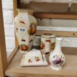 COLLECTION OF ROYAL WORCESTER FRUIT PATTERN