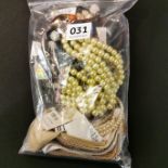 BAG OF DESIGNER JEWELLERY