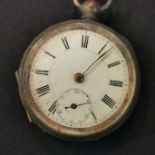 SILVER POCKET WATCH