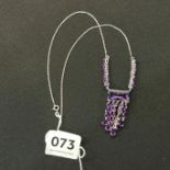 AMETHYST STLE NECKLACE