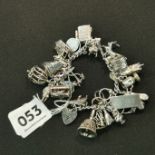 SILVER CHARM BRACELET