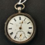 SILVER POCKET WATCH